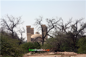  نمایی  از  آب‌انبار  سنتی  کیش 