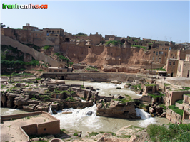  مجموعه‌ی  آسیاب‌های  شوشتر،  نمای  غربی 