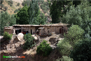  نمونه‌ای  از  خانه‌های  روستائیان 