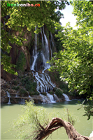  نمایی  از  آبشار  بیشه. 
