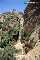  نمای  آبشار  نوژیان 
