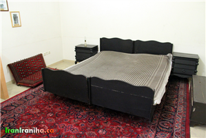  نمایی  از  اتاق‌خواب  دکتر  علی  شریعتی 