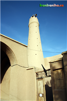  در  ورودی  مسجد  جامع  فهرج 