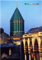  آرامگاه  مولانا،  قونیه.  عکس  از  کتاب:  Mevlana  and  Konya 