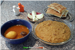 آبگوشت  بدون  گوشت 